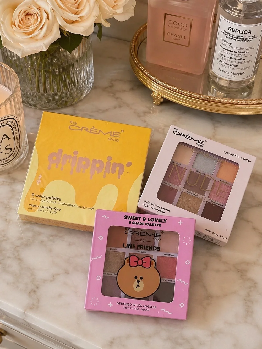 Creme Sweet & Lovely Eyeshadow Palettes- x3